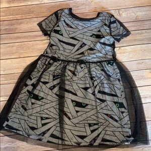 Cat & Jack Halloween Mummy Dress - Size M (7/8)